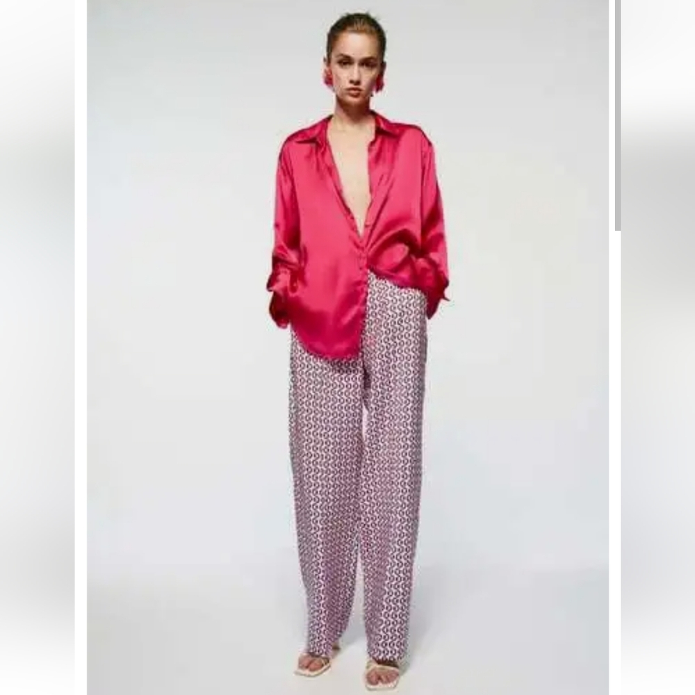 ZARA Straight cut pants - Picture 3 of 12